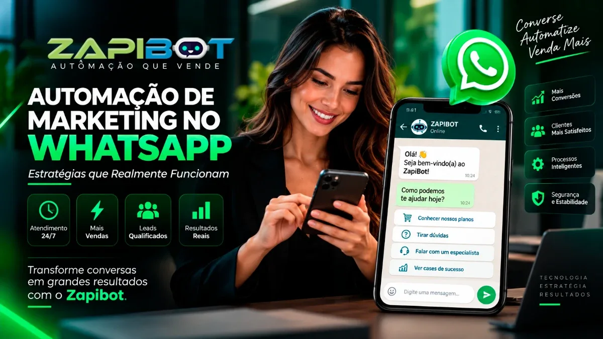 Automação de Marketing no WhatsApp: 6 Estratégias com Zapibot