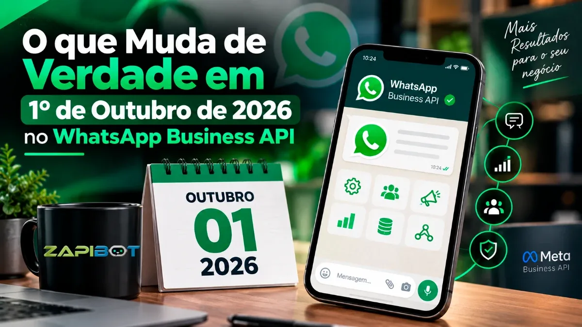 O que Muda de Verdade em 1º de Outubro de 2026 no WhatsApp Business API
